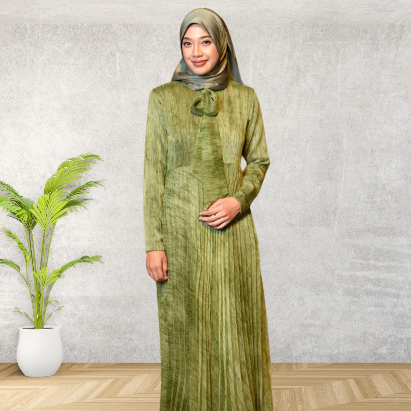 Aaliyah Dress ELEMMIERA Modern Elegance Meets Comfort