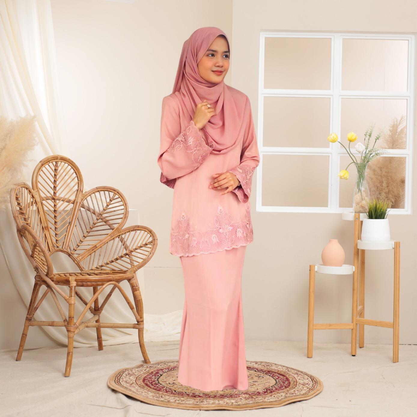 Kurung Raisha ELEMMIERA Modest Wear Kurung Laces