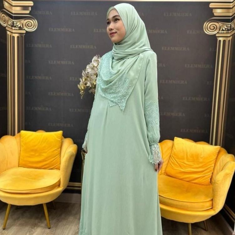 Abaya Qhaleesya ELEMMIERA Modern Elegant Comfort