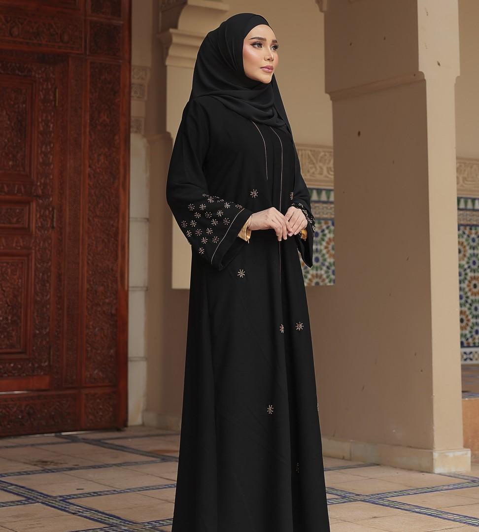 Abaya Black Series ELEMMIERA Premium Elegant Modest