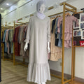 Jubah Qhyraa ELEMMIERA Modest Wear Comfy Ruffle - Jubah Premium Muslimah Viral Menawan Cantik