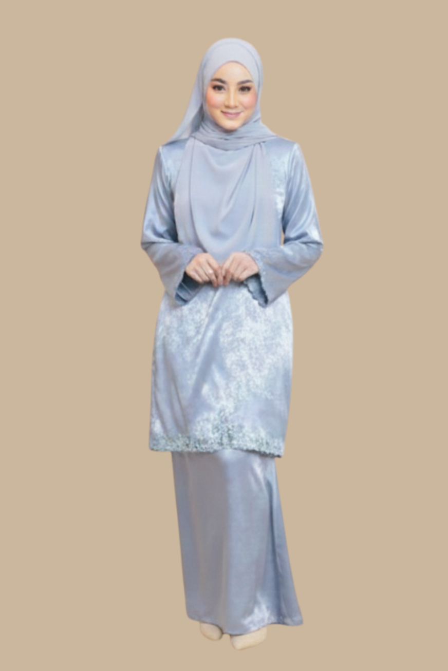 Kurung Sophy, Embroidery Kurung Raya