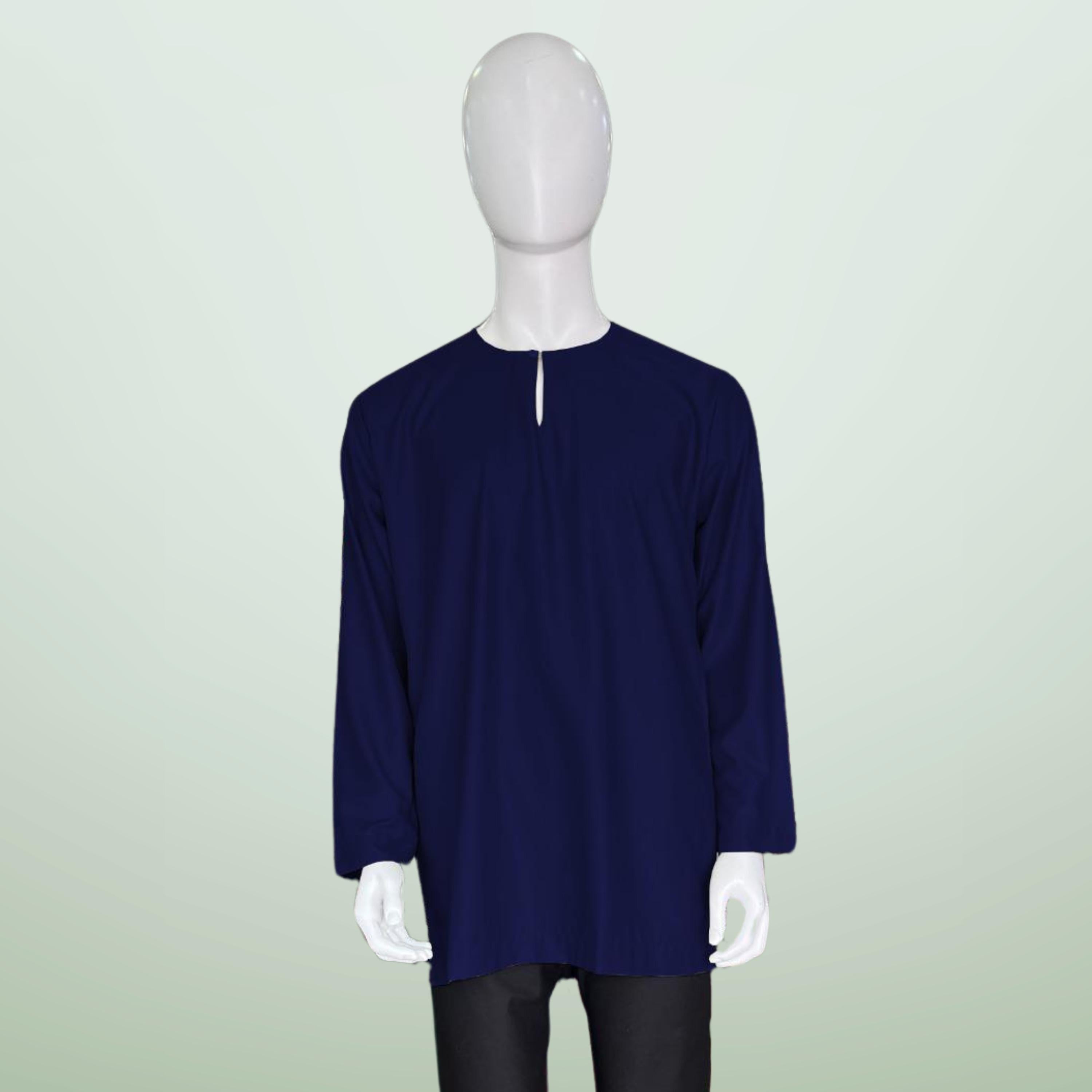 Kurta Firdaus ELEMMIERA Design Teluk Belanga with long sleeves and 2 side hidden pockets