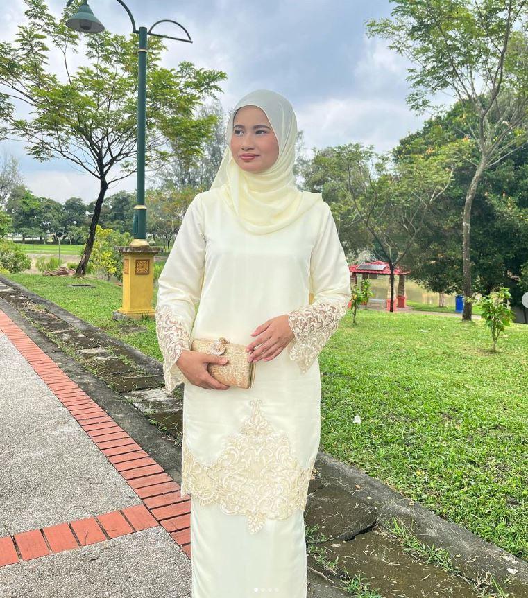 Kurung Haneem ELEMMIERA Baju Kurung Moden Viral Laces Tangan Yang Cantik Elegan Anggun Menawan