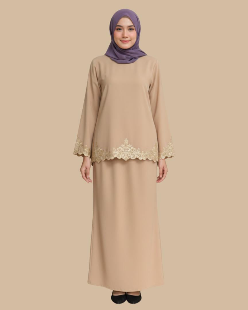 Kurung Raisha ELEMMIERA Modest Wear Kurung Laces