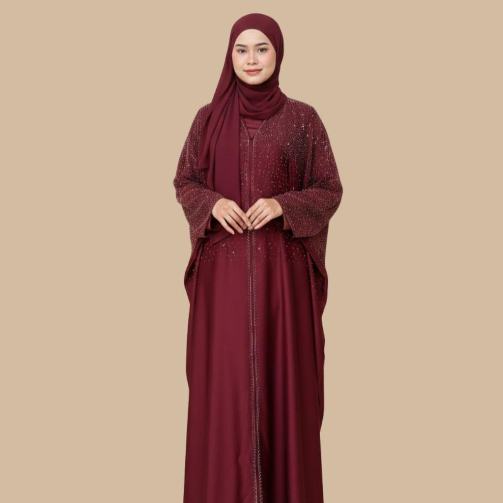 Abaya Marisa ELEMMIERA Elegant Muslimah Style Abaya 2026