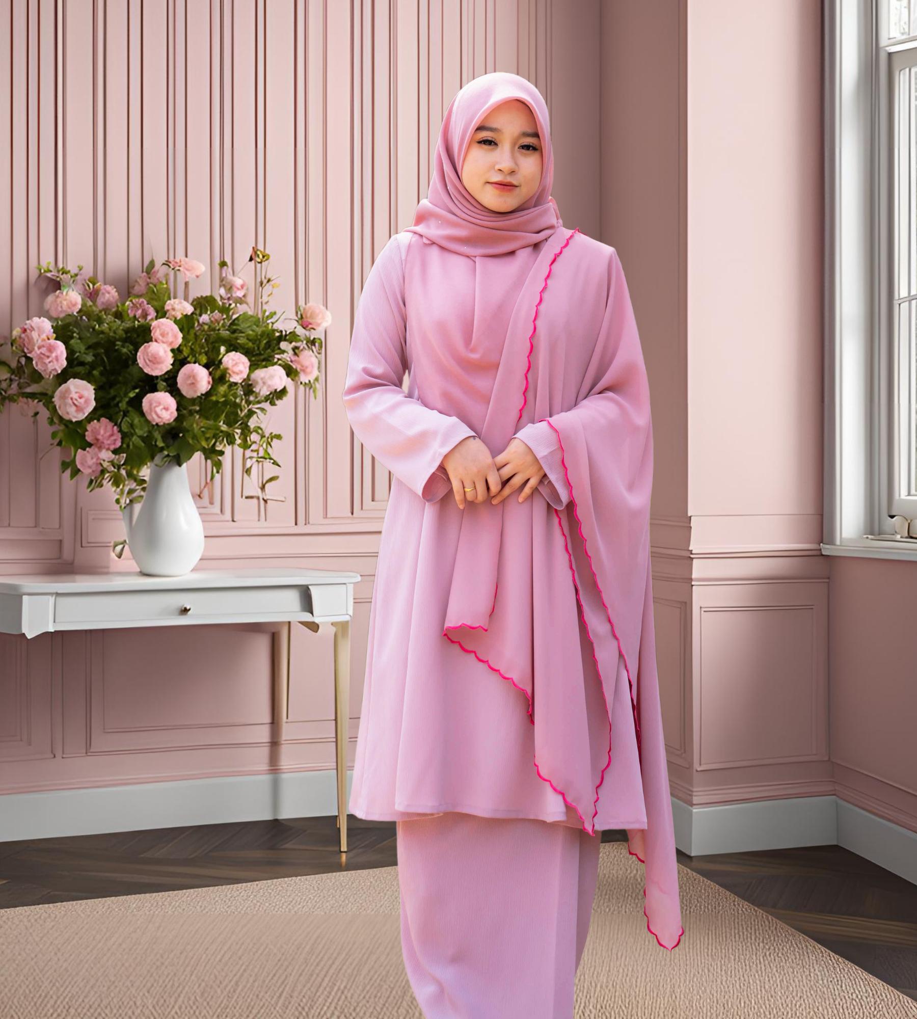 Kurung Fatima ELEMMIERA Cantik Comfy Elegance