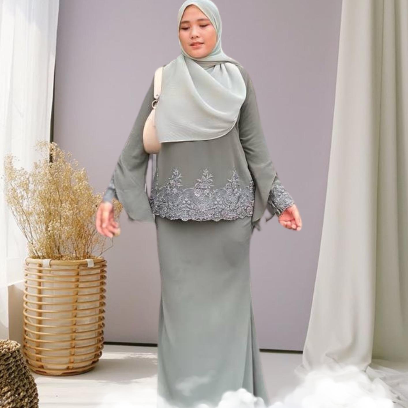 Kurung Amara ELEMMIERA Modest Wear Kurung Laces