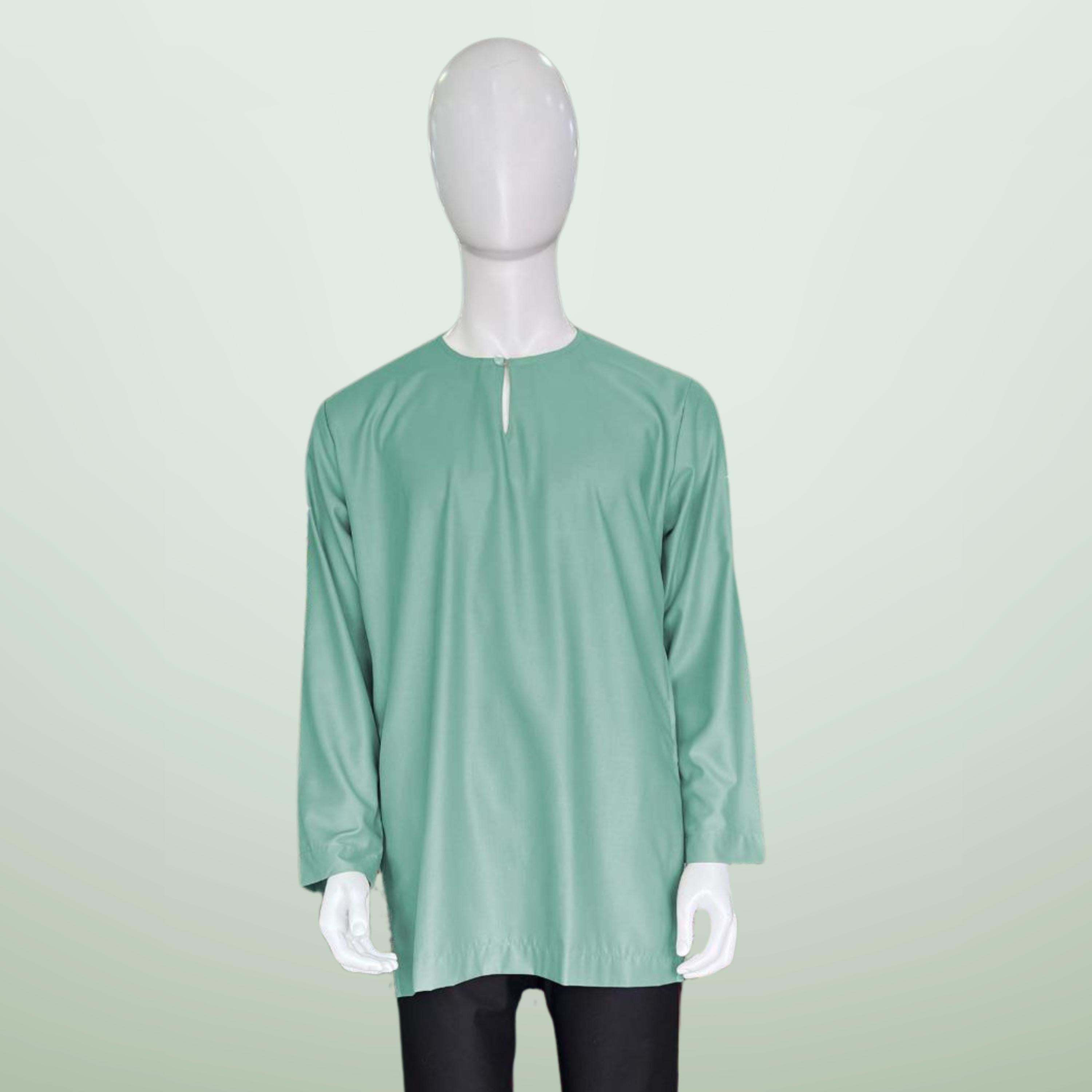 Kurta Firdaus ELEMMIERA Design Teluk Belanga with long sleeves and 2 side hidden pockets