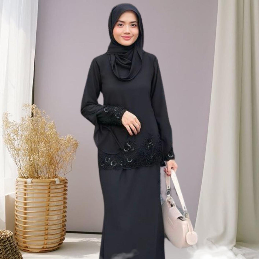 Kurung Amara ELEMMIERA Modest Wear Kurung Laces
