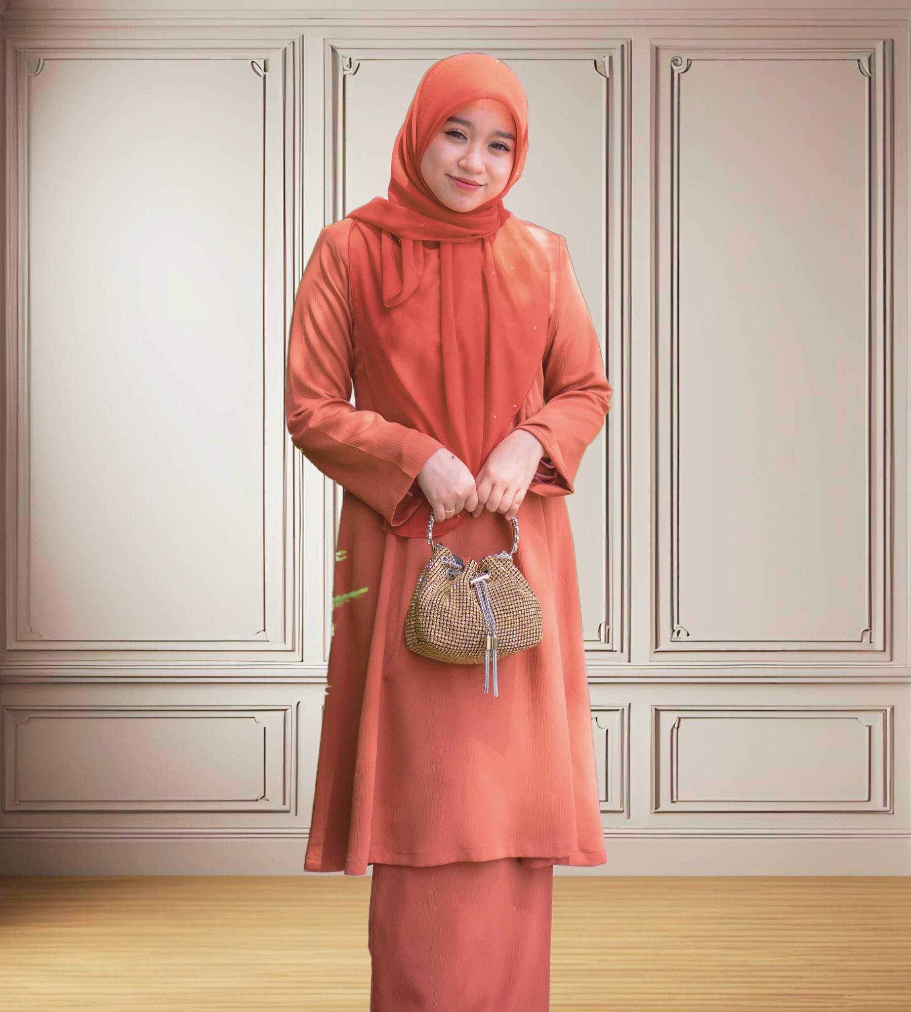 Kurung Fatima ELEMMIERA Cantik Comfy Elegance
