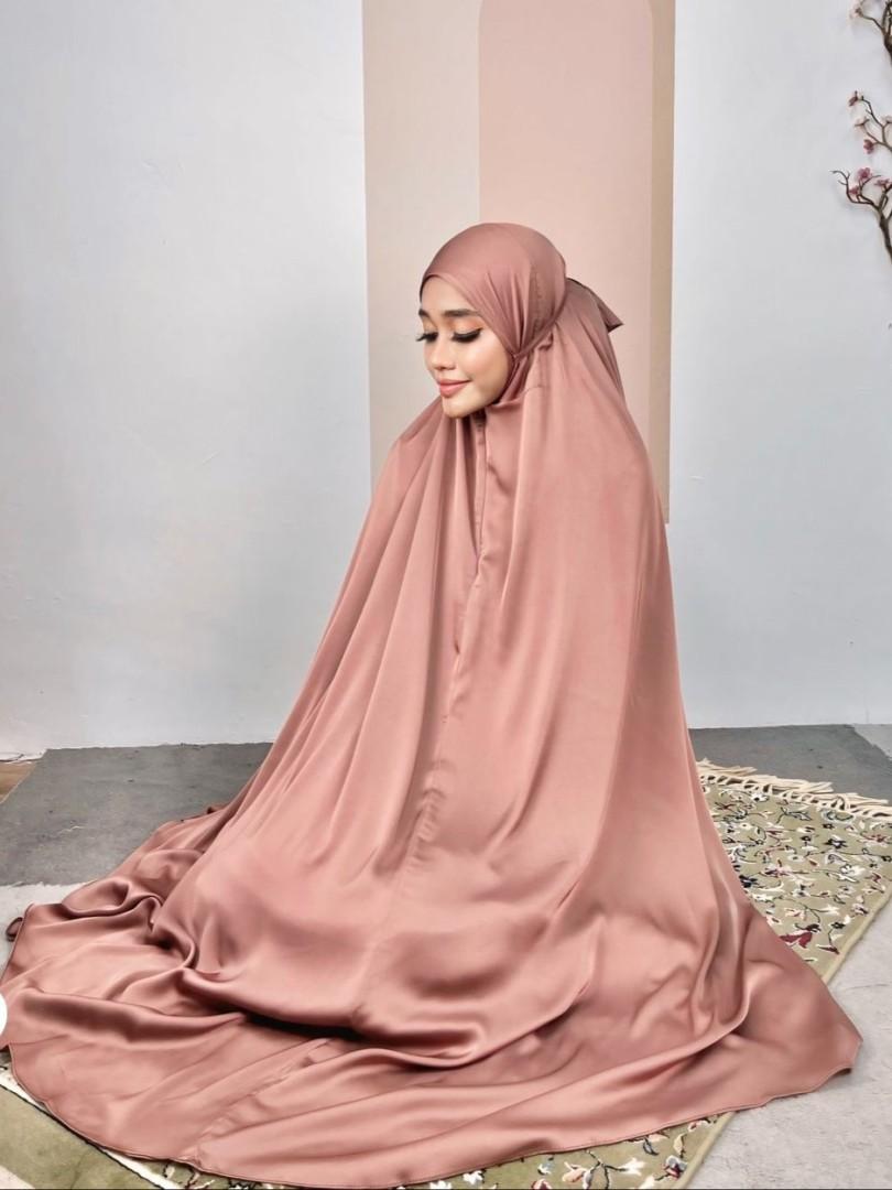 Telekung Travel, Elegant Comfy Soft Prayer Attire
