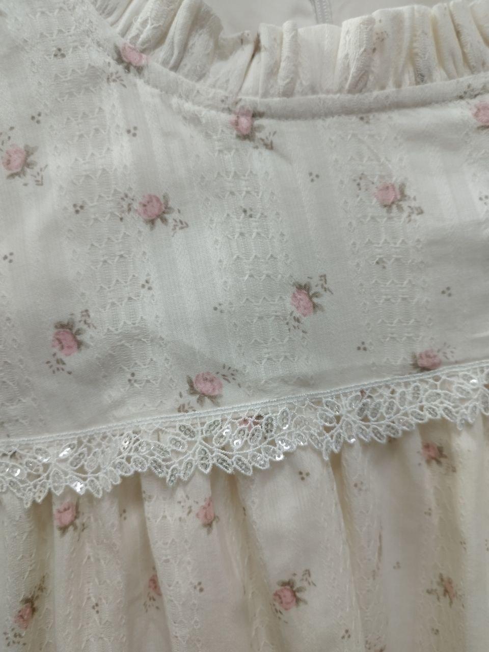 Dress Insyirah ELEMMIERA Dress Cotton Premium Viral Comel Dooh Dooh Tres Beau