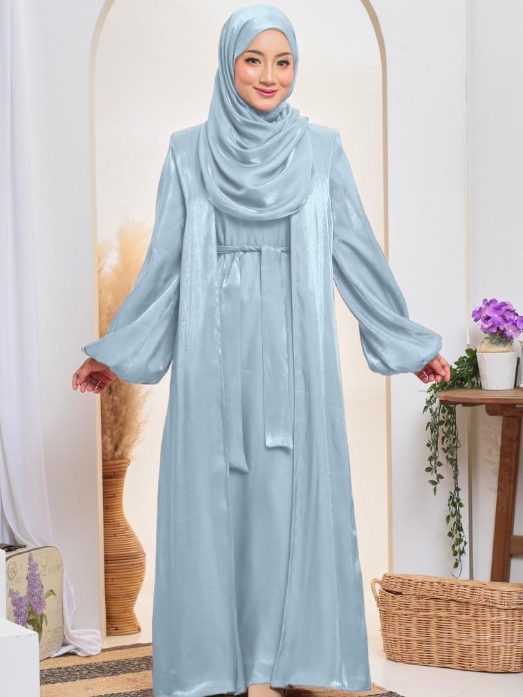 Abaya Safwa ELEMMIERA elegant design which enhances your modest style Viral Abaya Arab