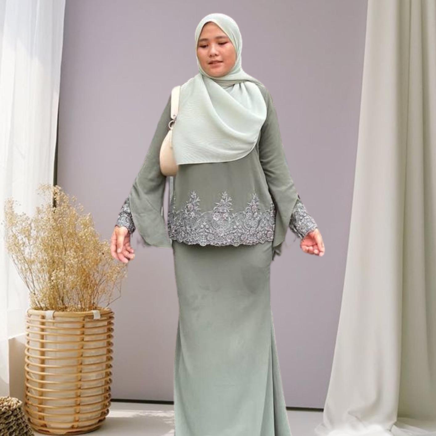 Kurung Amara, Modest Wear Kurung Laces