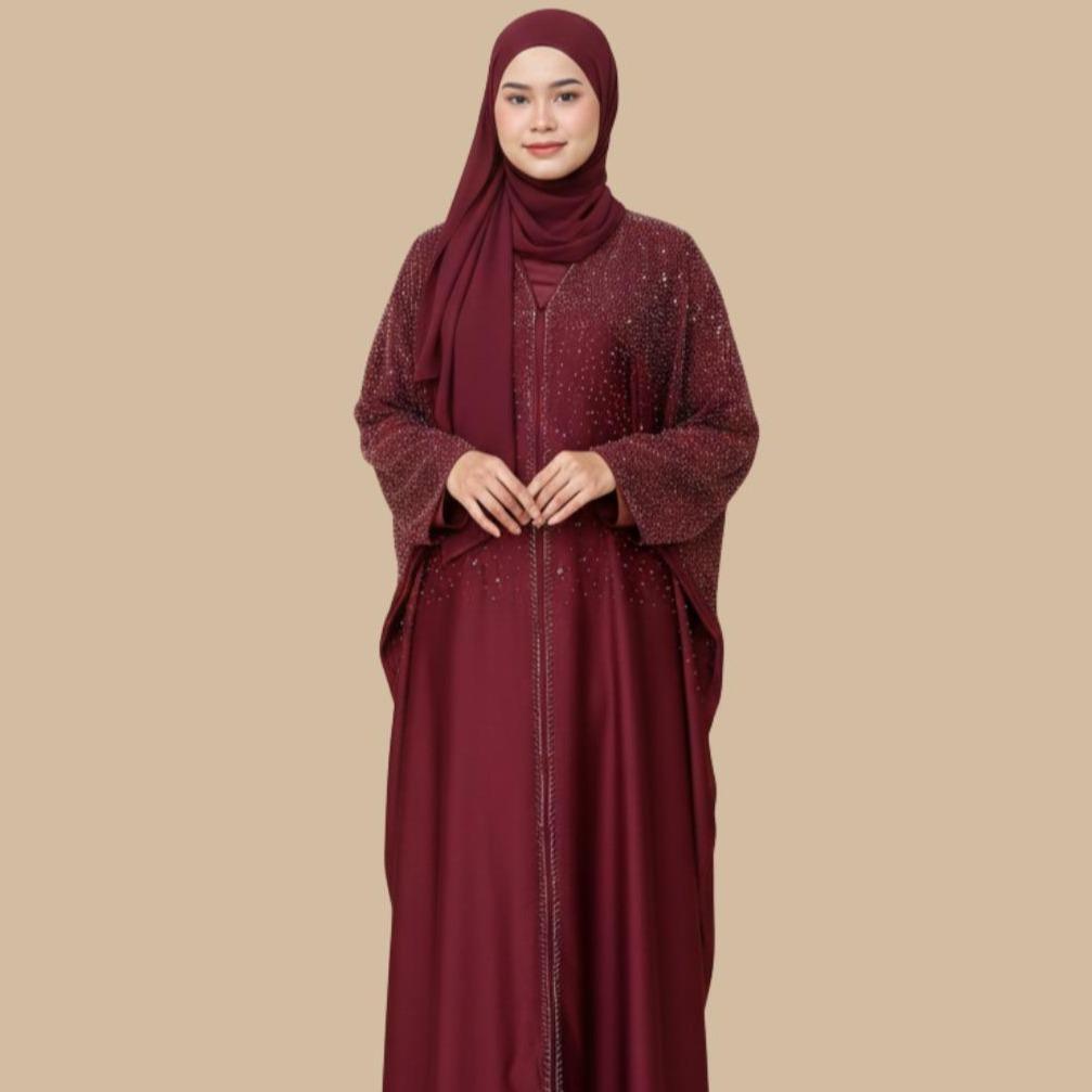 Abaya Marisa ELEMMIERA Elegant Muslimah Style Abaya 2026