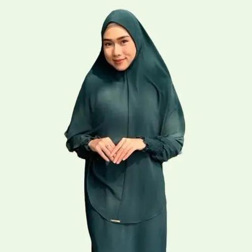 Jubah Luffa ELEMMIERA untuk Wanita Muslimah Premium Elegan Viral - Sesuai untuk Majlis Agama, Keramaian dan Ibadah