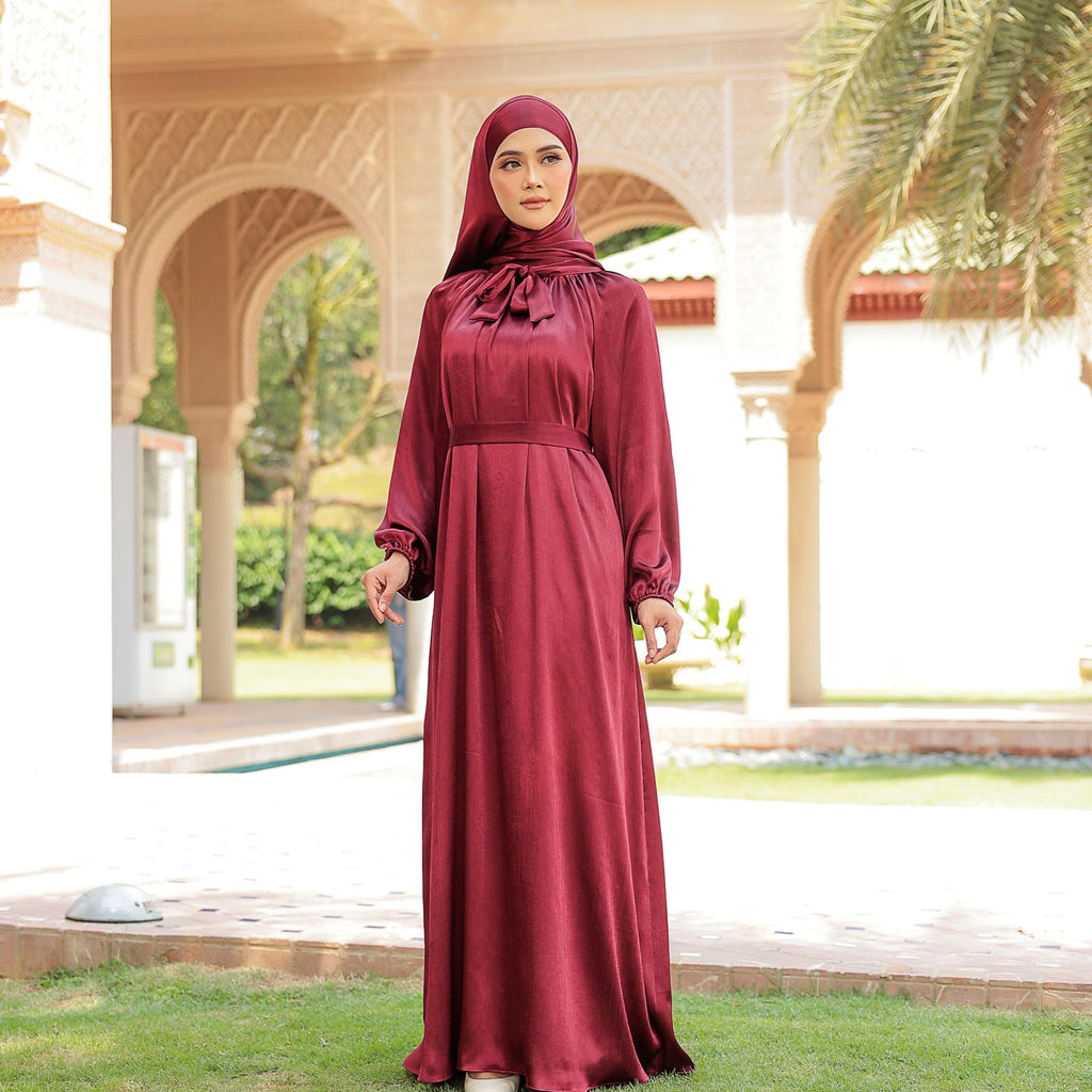 Dress Aurora ELEMMIERA Dress Moden yang Selesa untuk dipakai Elegan