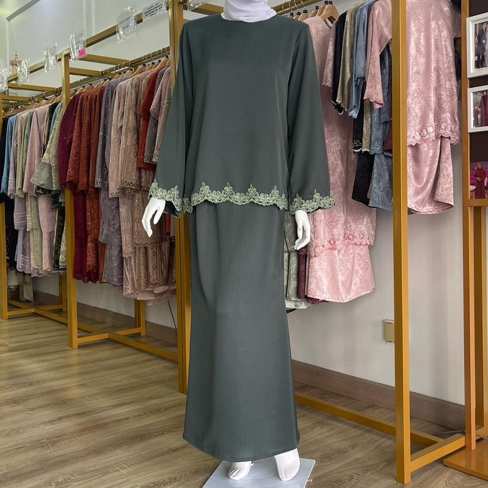 Kurung Raisha, Modest Wear Kurung Laces