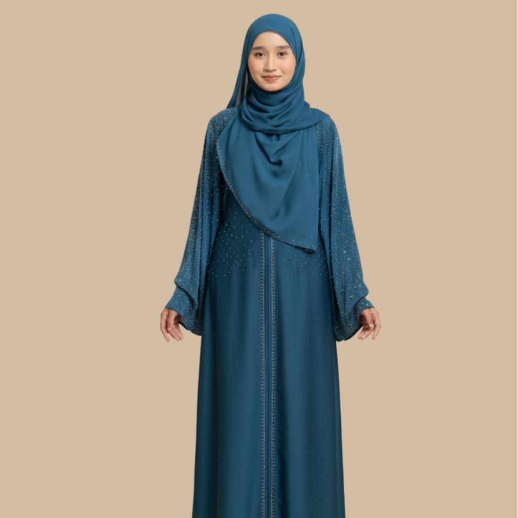 Abaya Marisa ELEMMIERA Elegant Muslimah Style Abaya 2026