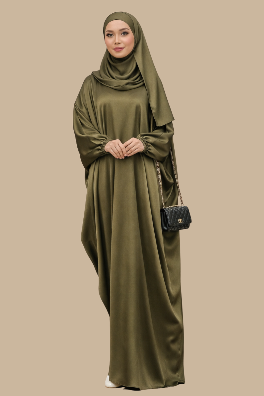 Kurung Kaftan Hijabi, Modest Comfy Elegant