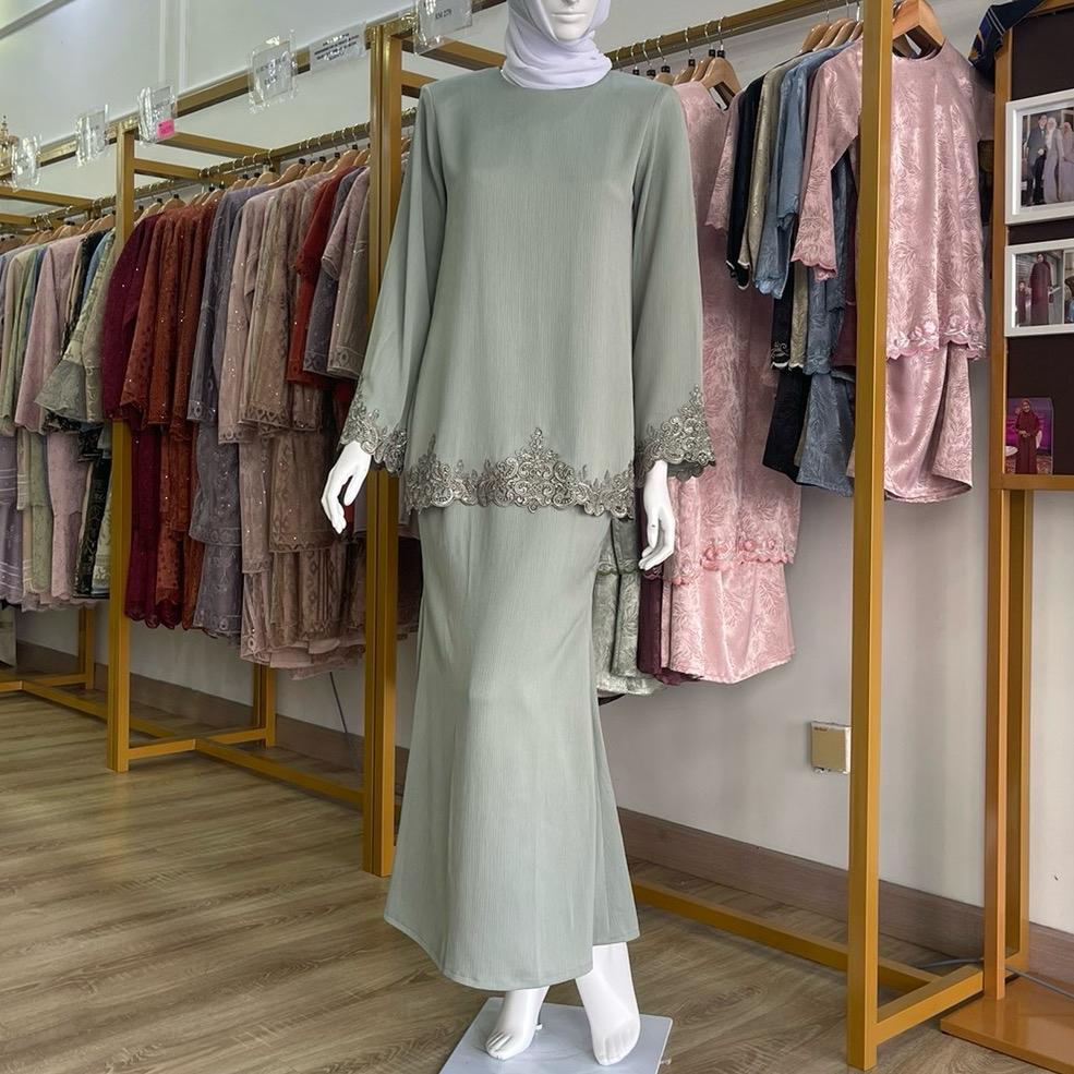 Kurung Raisha, Modest Wear Kurung Laces