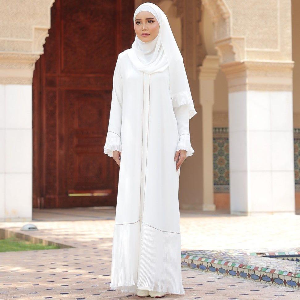 Abaya Dahlia, Modest Exclusive Elegant Pleated