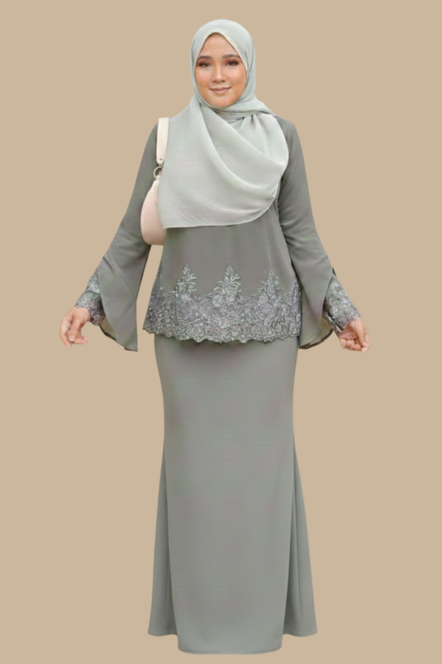 Kurung Amara, Modest Wear Kurung Laces
