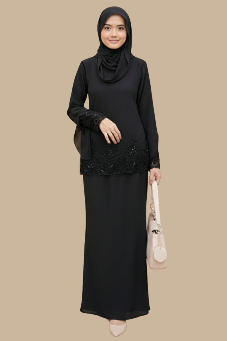 Kurung Amara, Modest Wear Kurung Laces