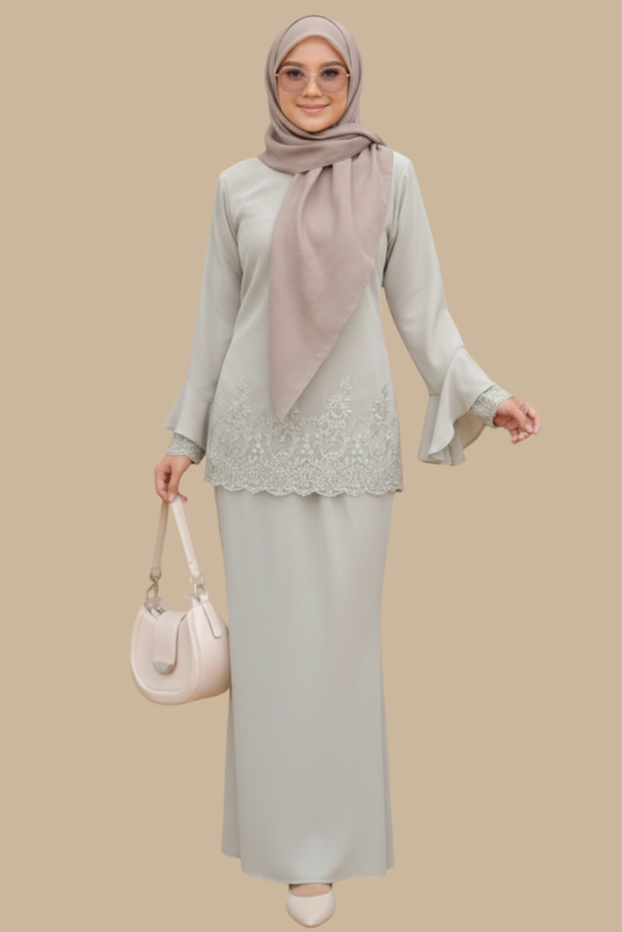 Kurung Amara, Modest Wear Kurung Laces