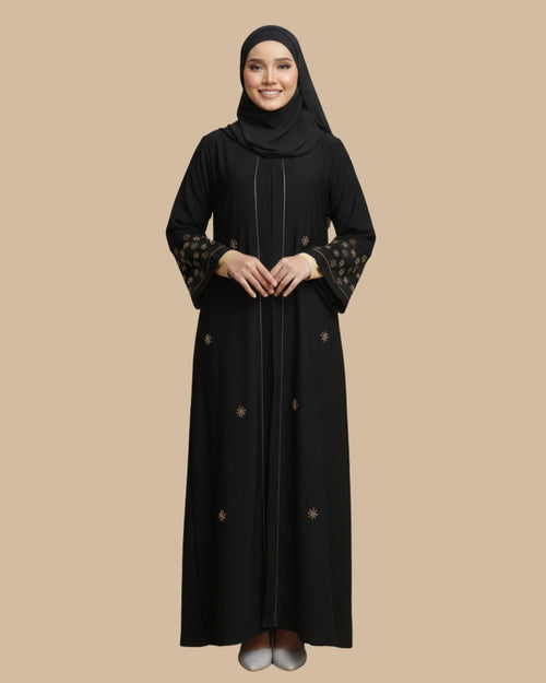 Abaya Black Series ELEMMIERA Premium Elegant Modest