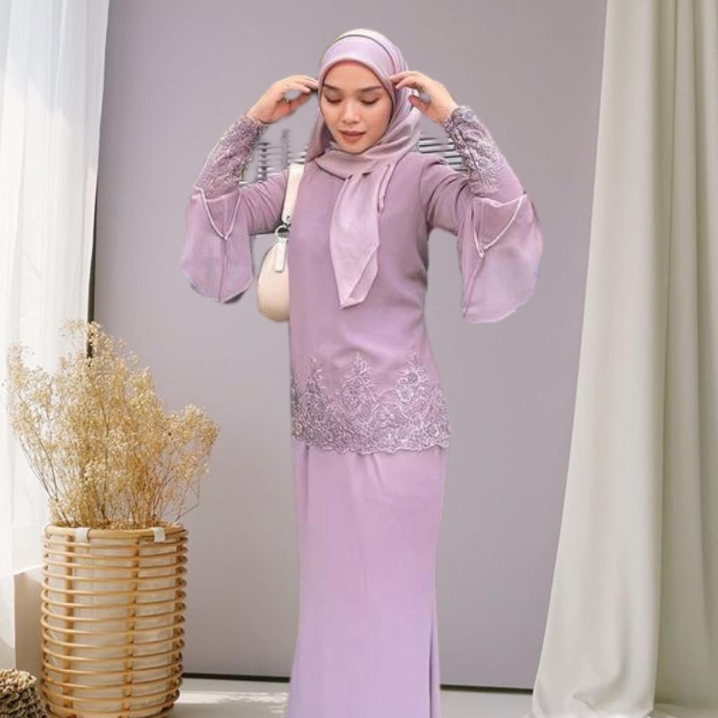 Kurung Amara ELEMMIERA Modest Wear Kurung Laces