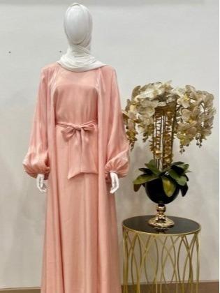 Abaya Safwa ELEMMIERA elegant design which enhances your modest style Viral Abaya Arab
