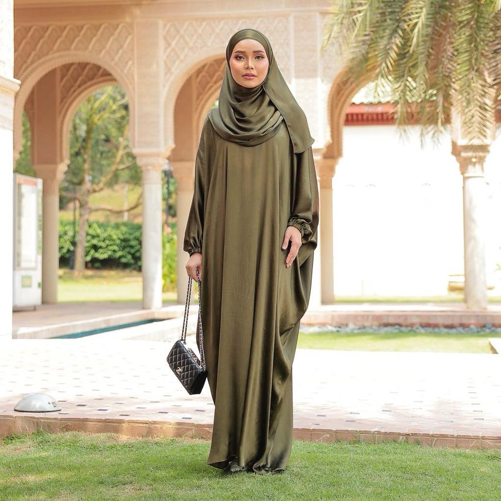 Kurung Kaftan Hijabi ELEMMIERA Modest Comfy Elegant Wanita