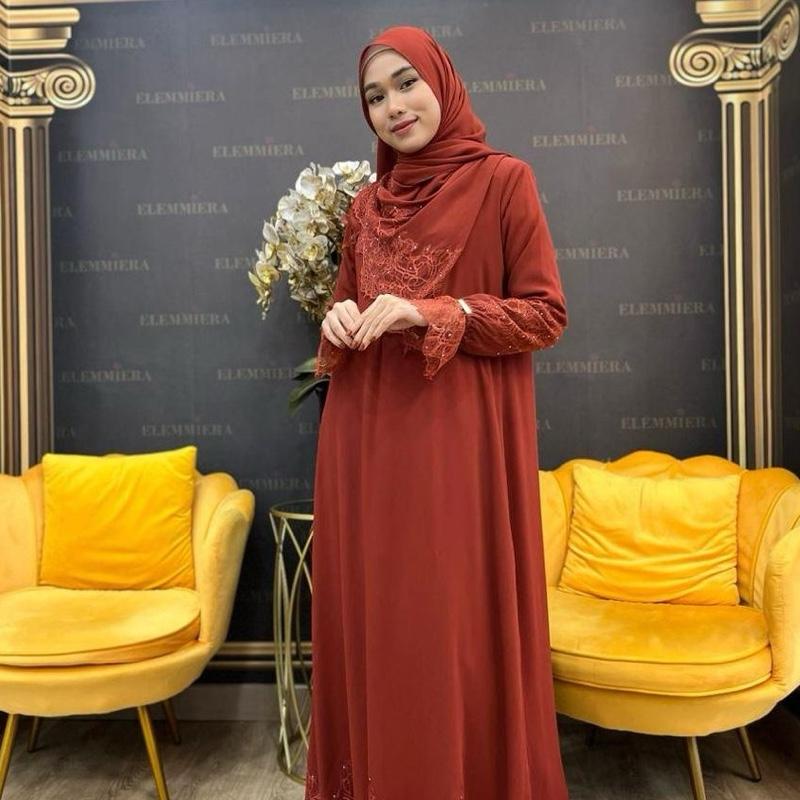 Abaya Qhaleesya ELEMMIERA Modern Elegant Comfort