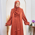 Abaya Safwa ELEMMIERA elegant design which enhances your modest style Viral Abaya Arab
