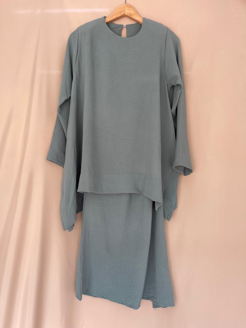 Kurung Kaftan Ainaa ELEMMIERA Modest Wear Ironless Comfy Easy Wearing Ergonomic