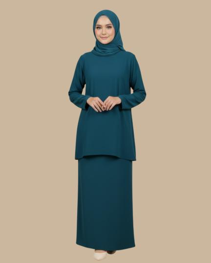 Kurung Kaftan Ainaa ELEMMIERA Modest Wear Ironless Comfy Easy Wearing Ergonomic