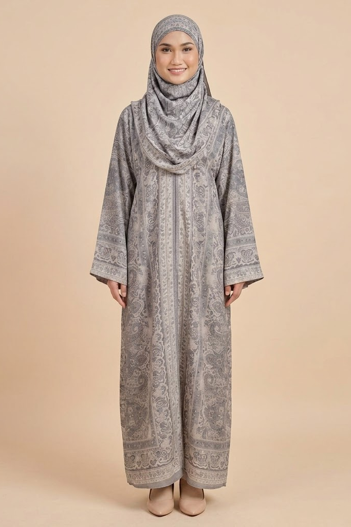 Abaya Pashmina Shining Stones
