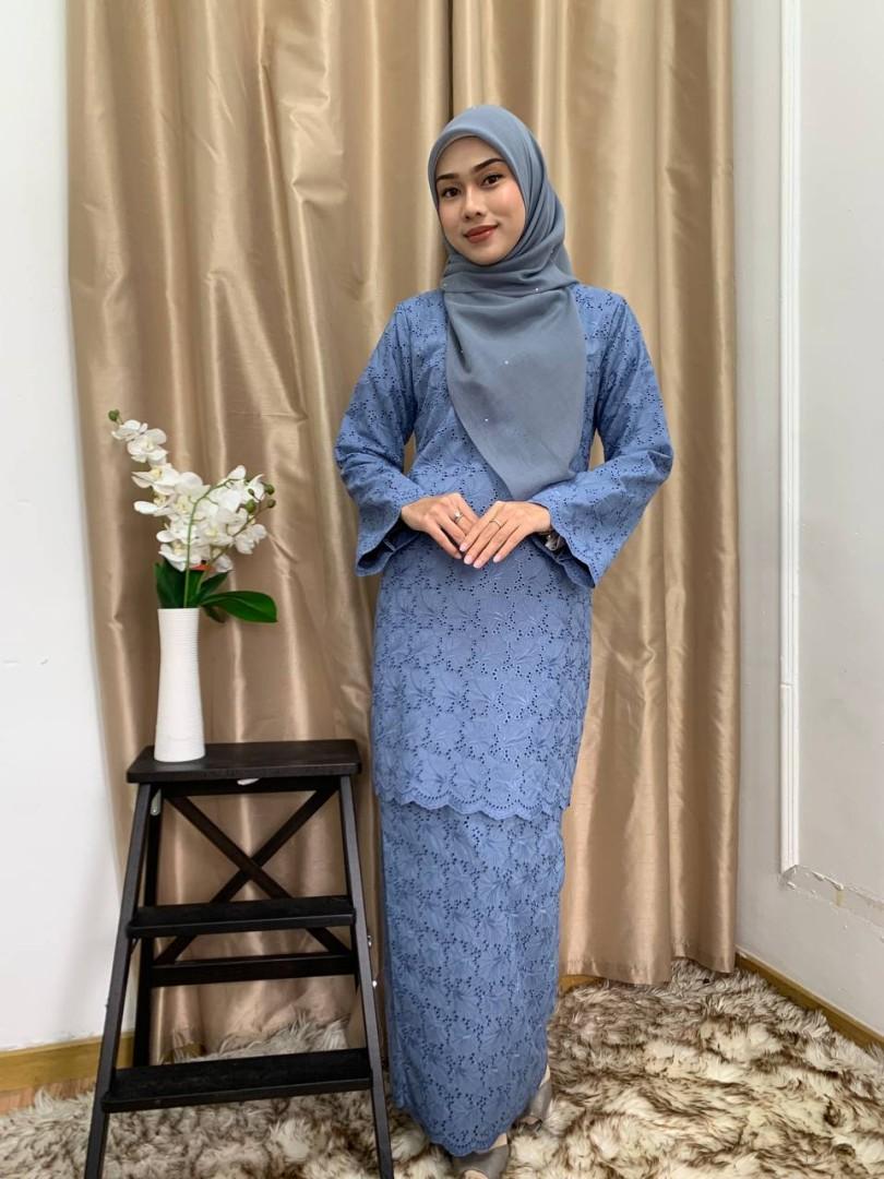 Kurung Camella ELEMMIERA Elegant Eyelet Fabric