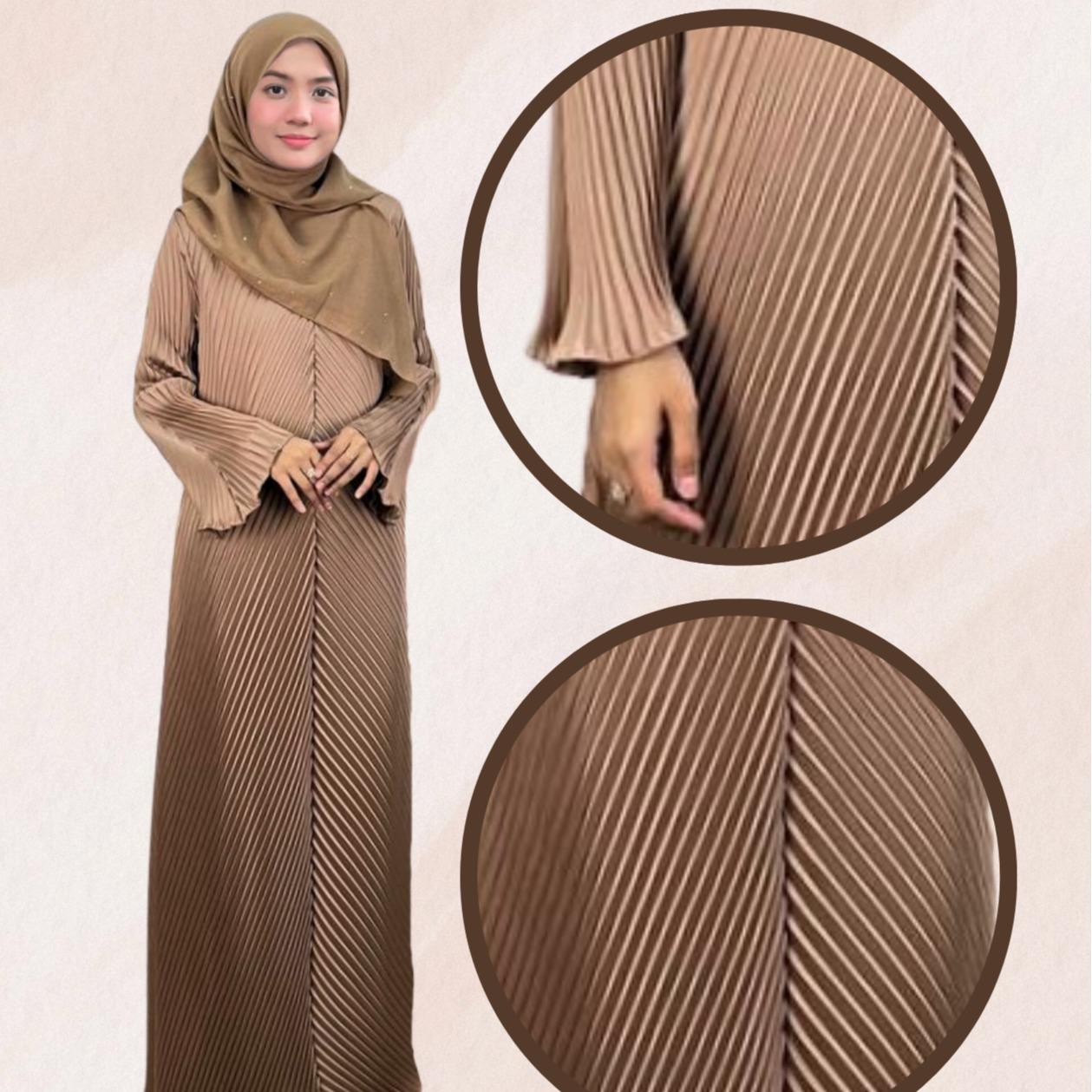 Abaya Izara Pleated