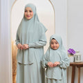 Jubah Luffa ELEMMIERA untuk Wanita Muslimah Premium Elegan Viral - Sesuai untuk Majlis Agama, Keramaian dan Ibadah