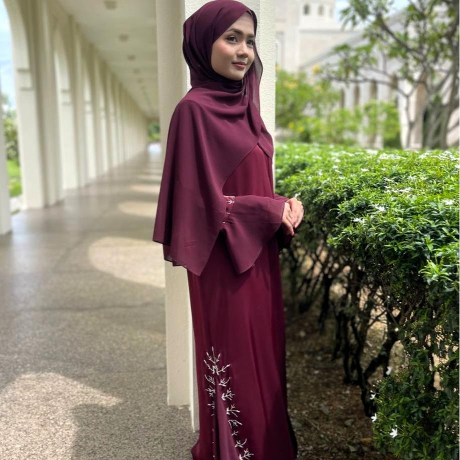 Abaya Natasha ELEMMIERA Comfy Mesmerizing Beautiful