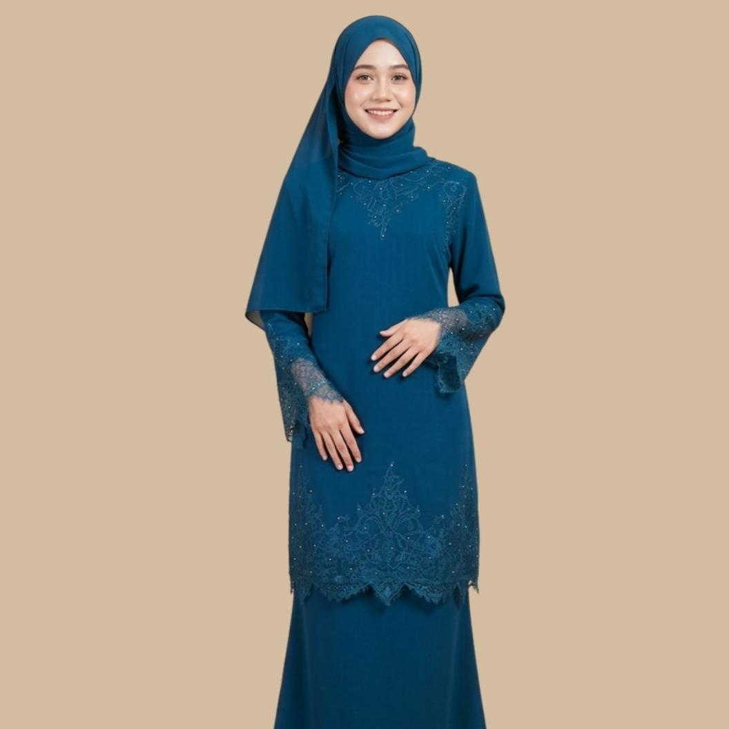 Kurung Diana, Premium Lace Elegant Modest