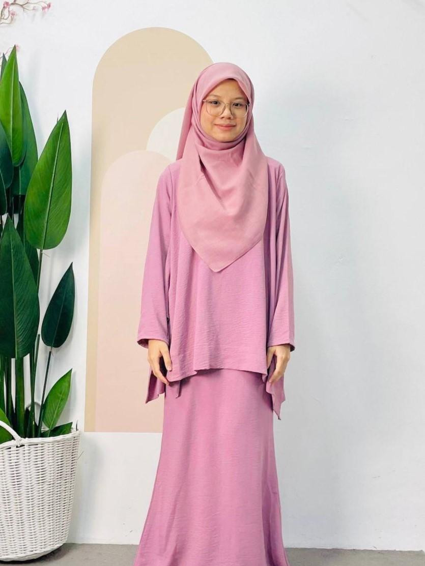 Kurung Kaftan Ainaa ELEMMIERA Modest Wear Ironless Comfy Easy Wearing Ergonomic