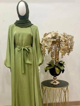 Abaya Safwa ELEMMIERA elegant design which enhances your modest style Viral Abaya Arab