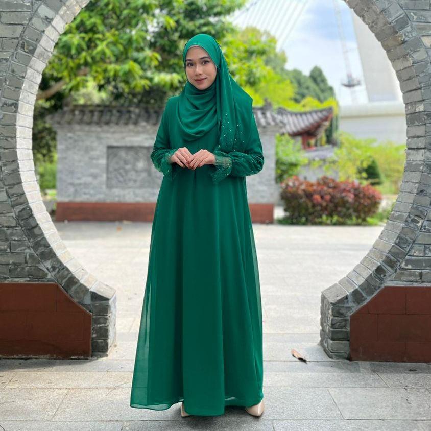 Abaya Qhaleesya ELEMMIERA Modern Elegant Comfort