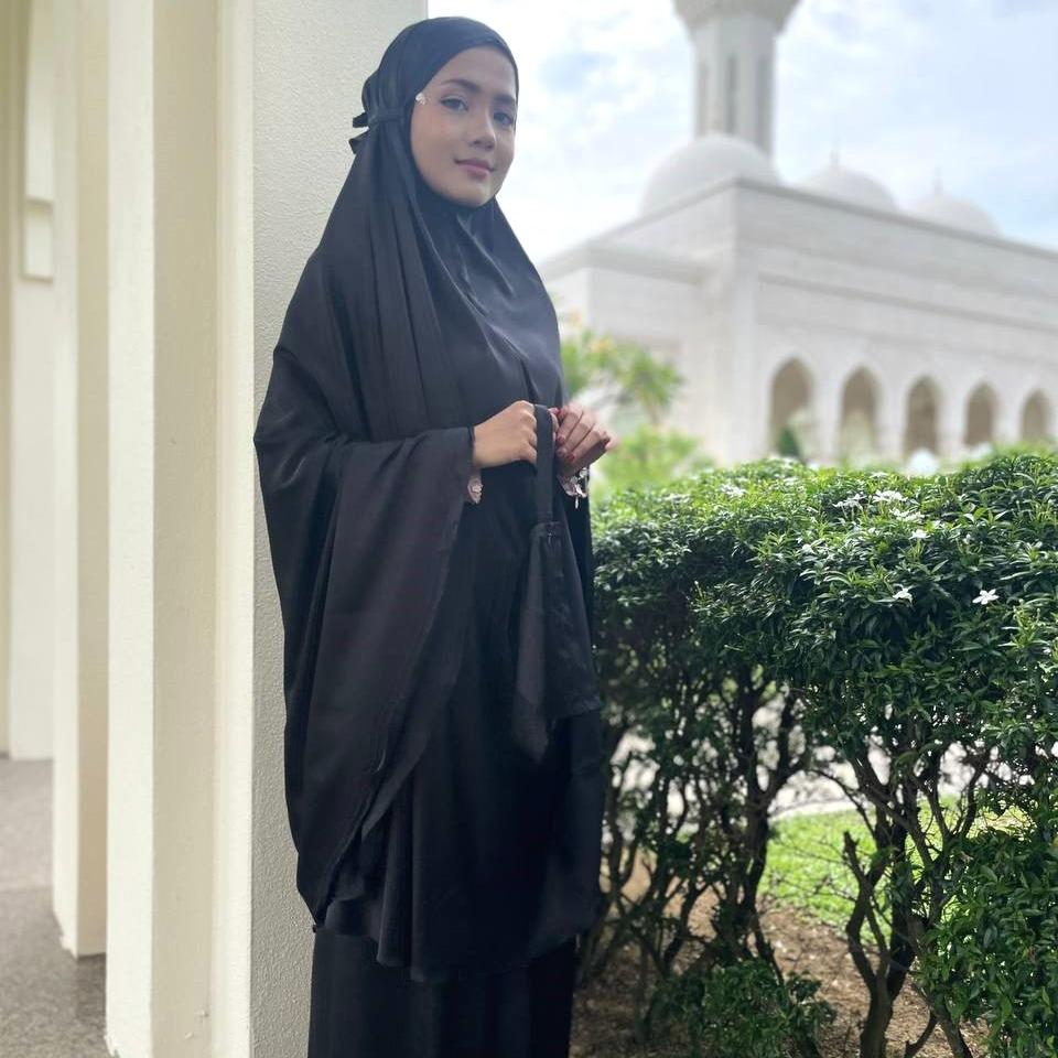 Telekung Travel, Elegant Comfy Soft Prayer Attire