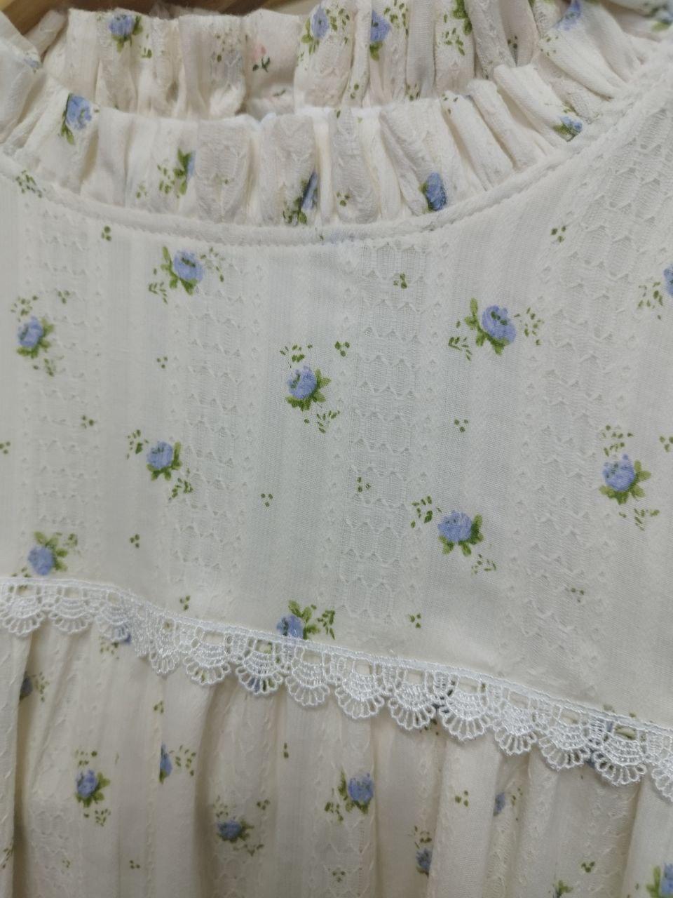 Dress Insyirah ELEMMIERA Dress Cotton Premium Viral Comel Dooh Dooh Tres Beau