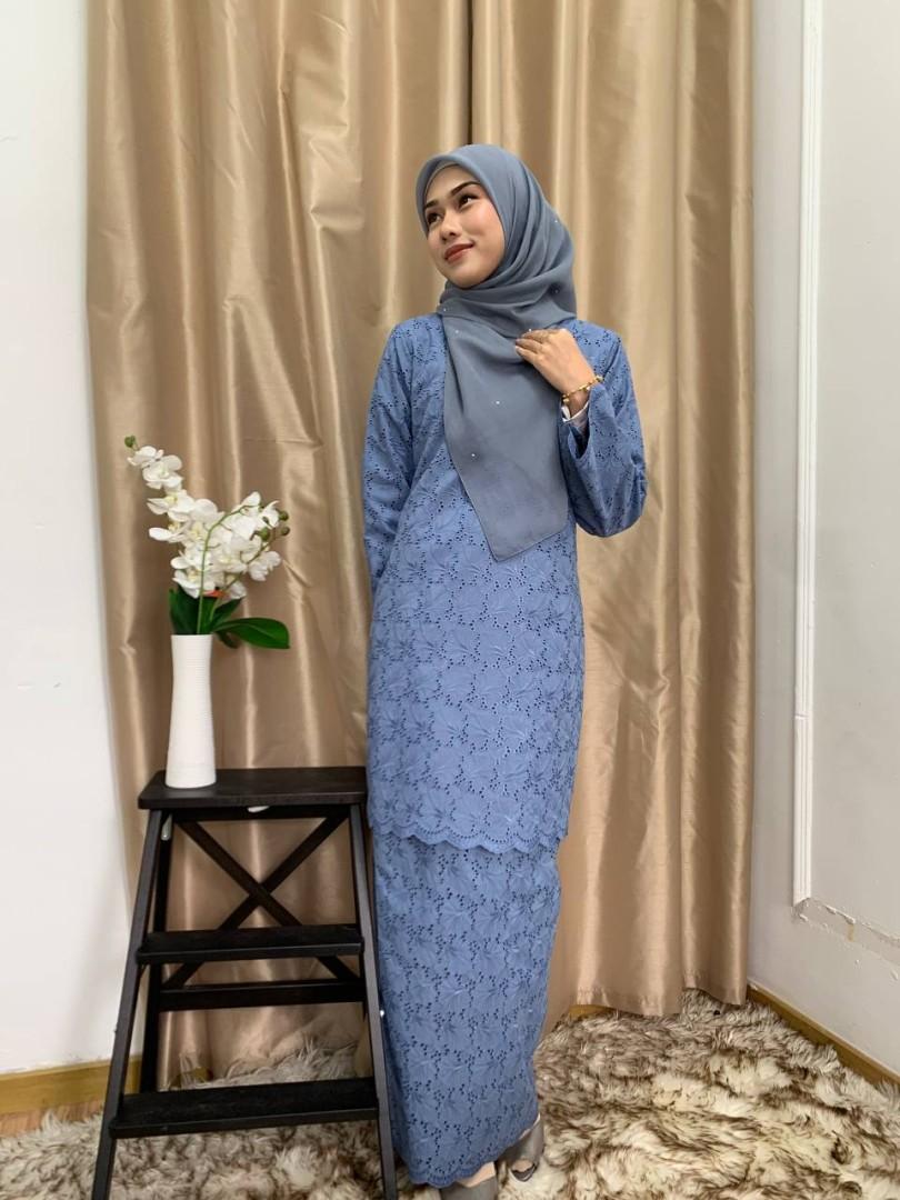 Kurung Camella ELEMMIERA Elegant Eyelet Fabric
